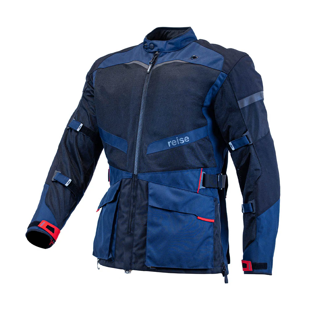 PineAir - Summer Adventure Touring Jacket (Blue) - Image 4