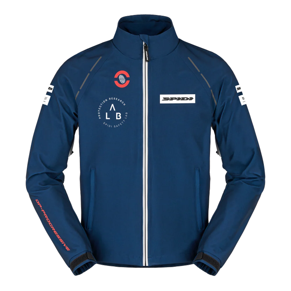 Pit Lane - Highly Ventilated Motorcycle Riding Jacket (Blue)