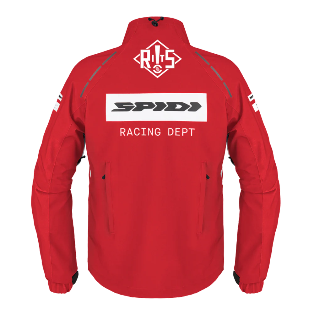 Pit Lane - Highly Ventilated Motorcycle Riding Jacket (Red) - Image 2