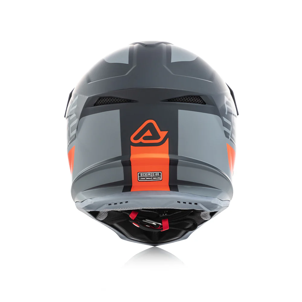 Profile 4 - Motocross Riding Helmet (Black/Orange) - Image 5