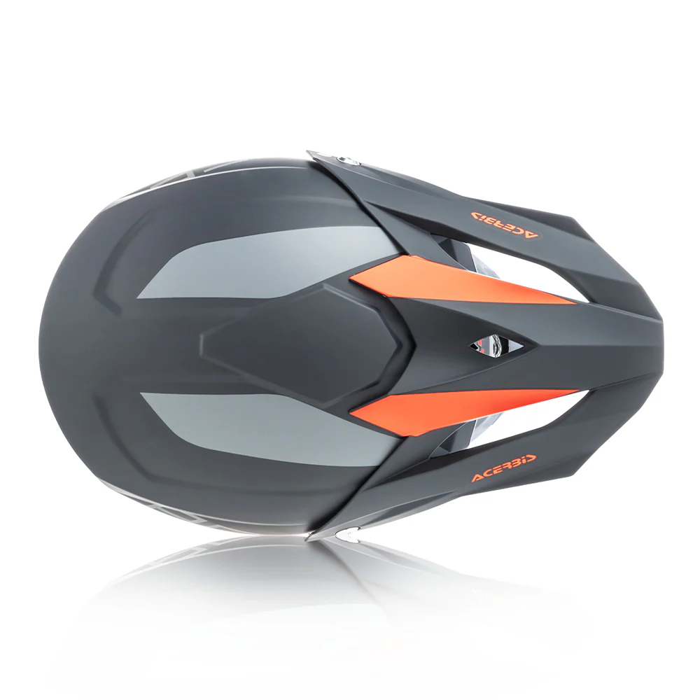 Profile 4 - Motocross Riding Helmet (Black/Orange) - Image 7