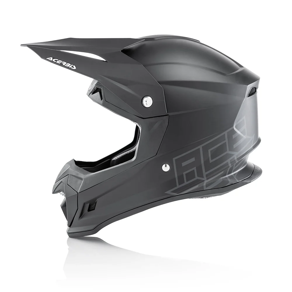 Profile 4 - Motocross Riding Helmet (Gloss Black) - Image 3