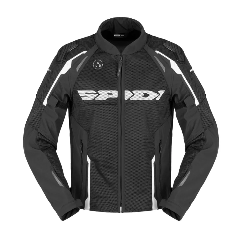 Race Warrior 2 Net - Sport Touring Jacket (Black/White)