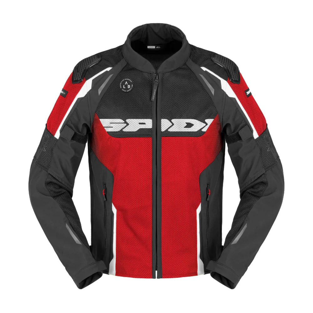 Race Warrior 2 Net - Sport Touring Jacket (Red) - Image 2