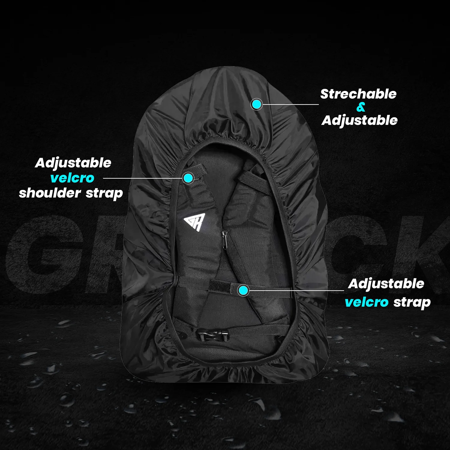 Rain Cover for Motorcycle Backpack - Image 4