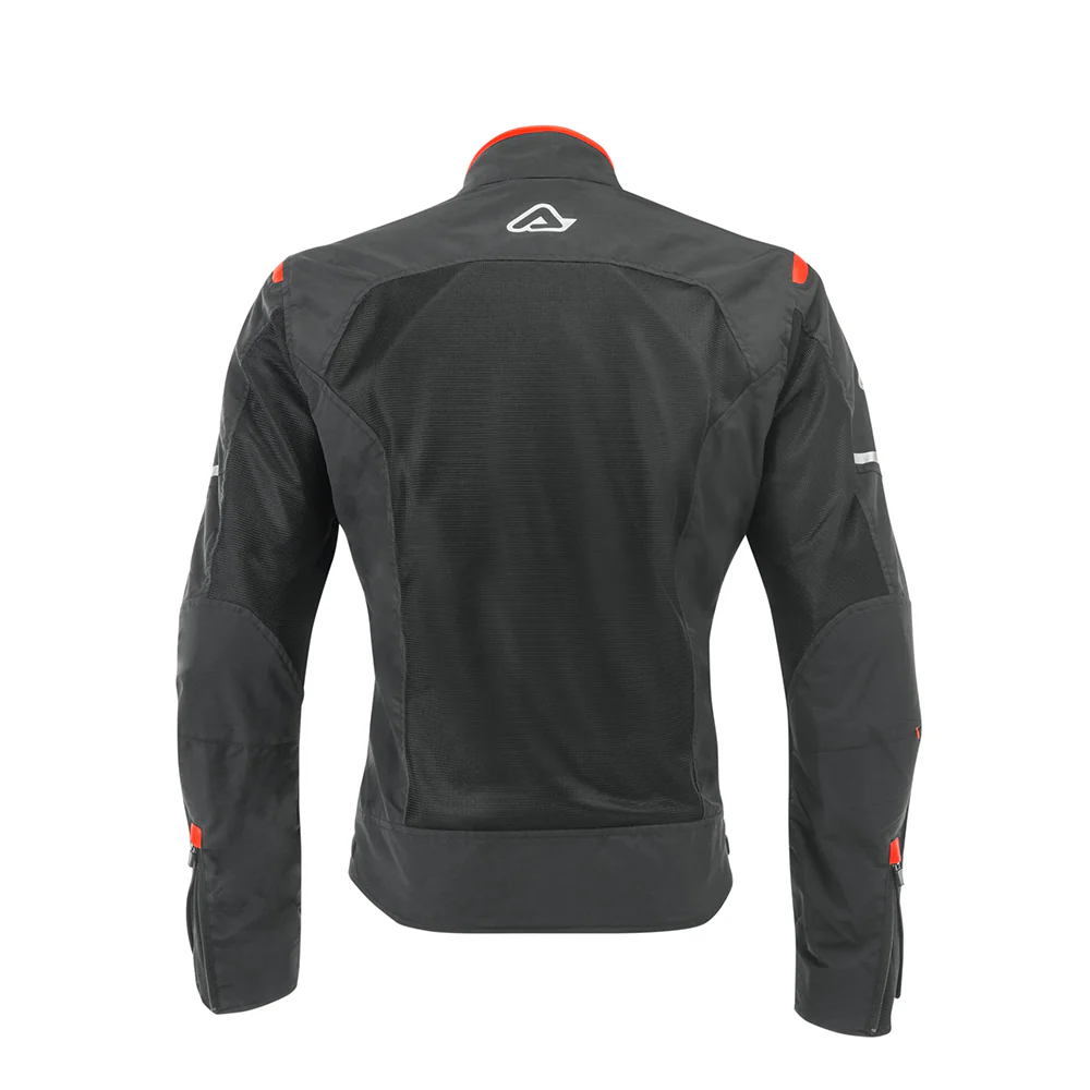 Ramsey My Vented - Sport Touring Jacket (Black/Red) - Image 3