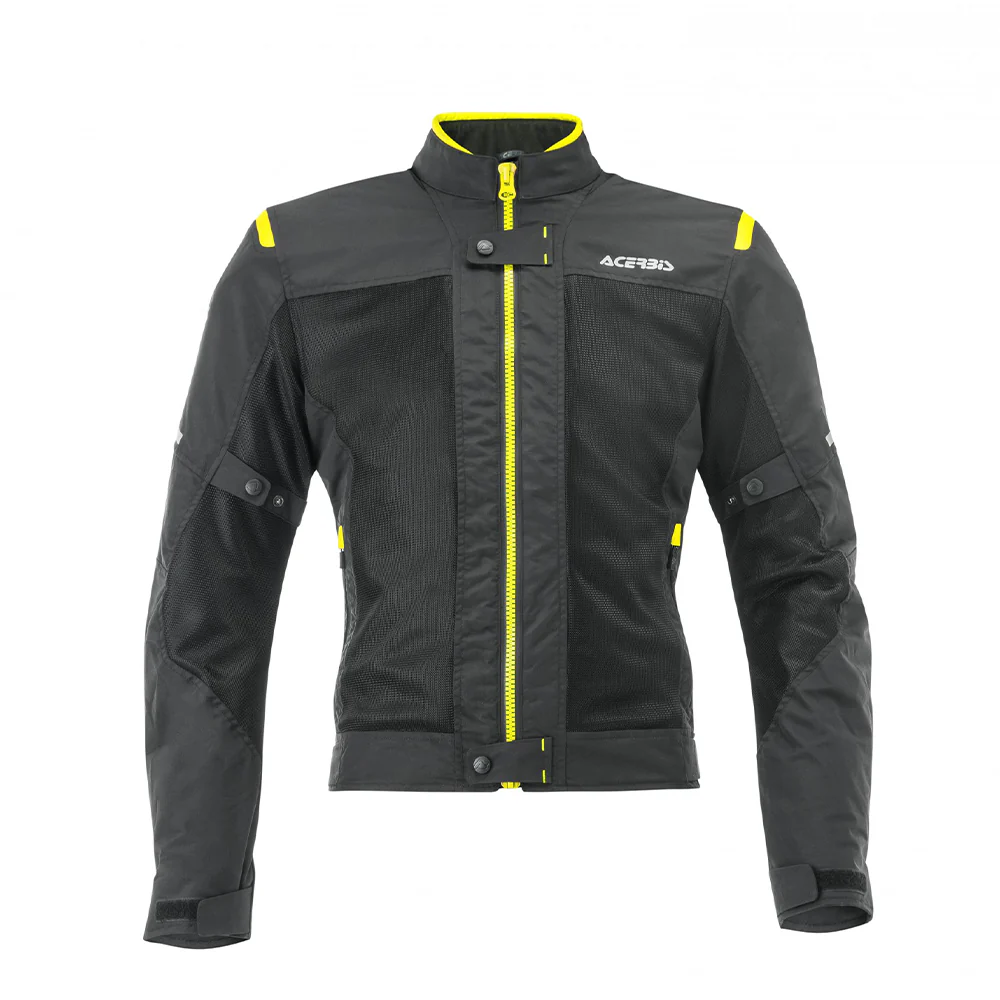 Ramsey My Vented - Sport Touring Jacket (Black/Yellow)