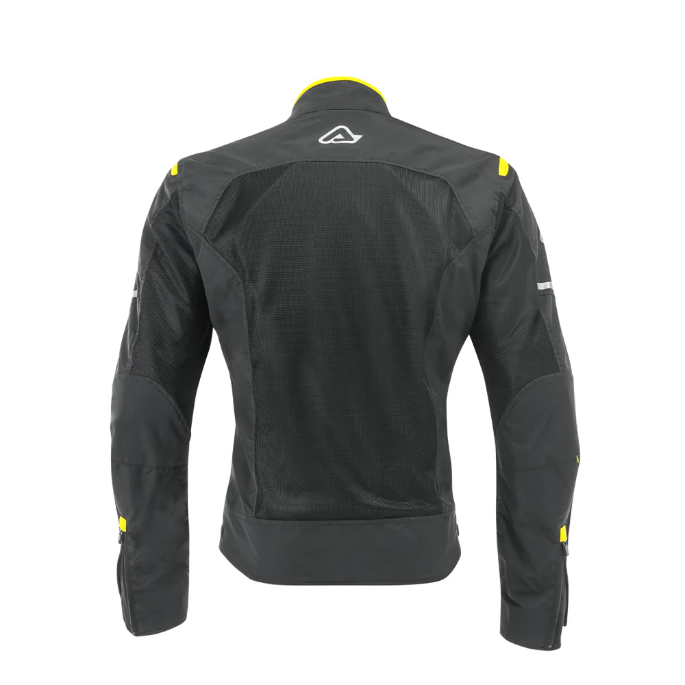 Ramsey My Vented - Sport Touring Jacket (Black/Yellow) - Image 2