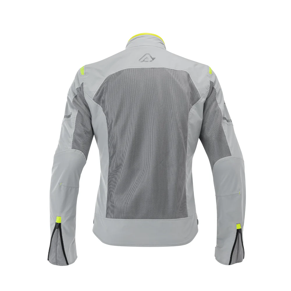 Ramsey My Vented - Sport Touring Jacket (Grey/Yellow) - Image 2