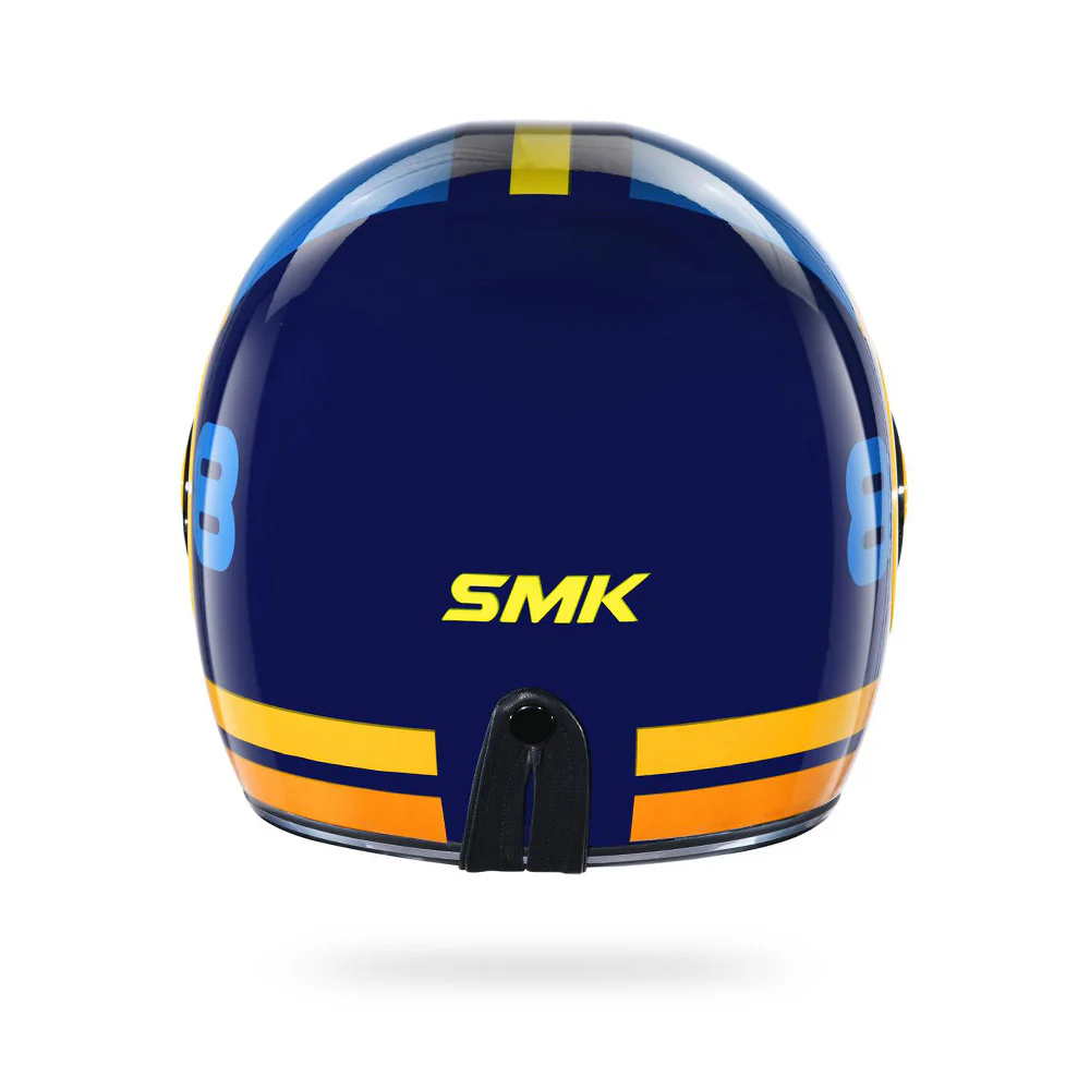 Retro Ranko - Motorcycle Riding Helmet (Gloss Yellow) - Image 5