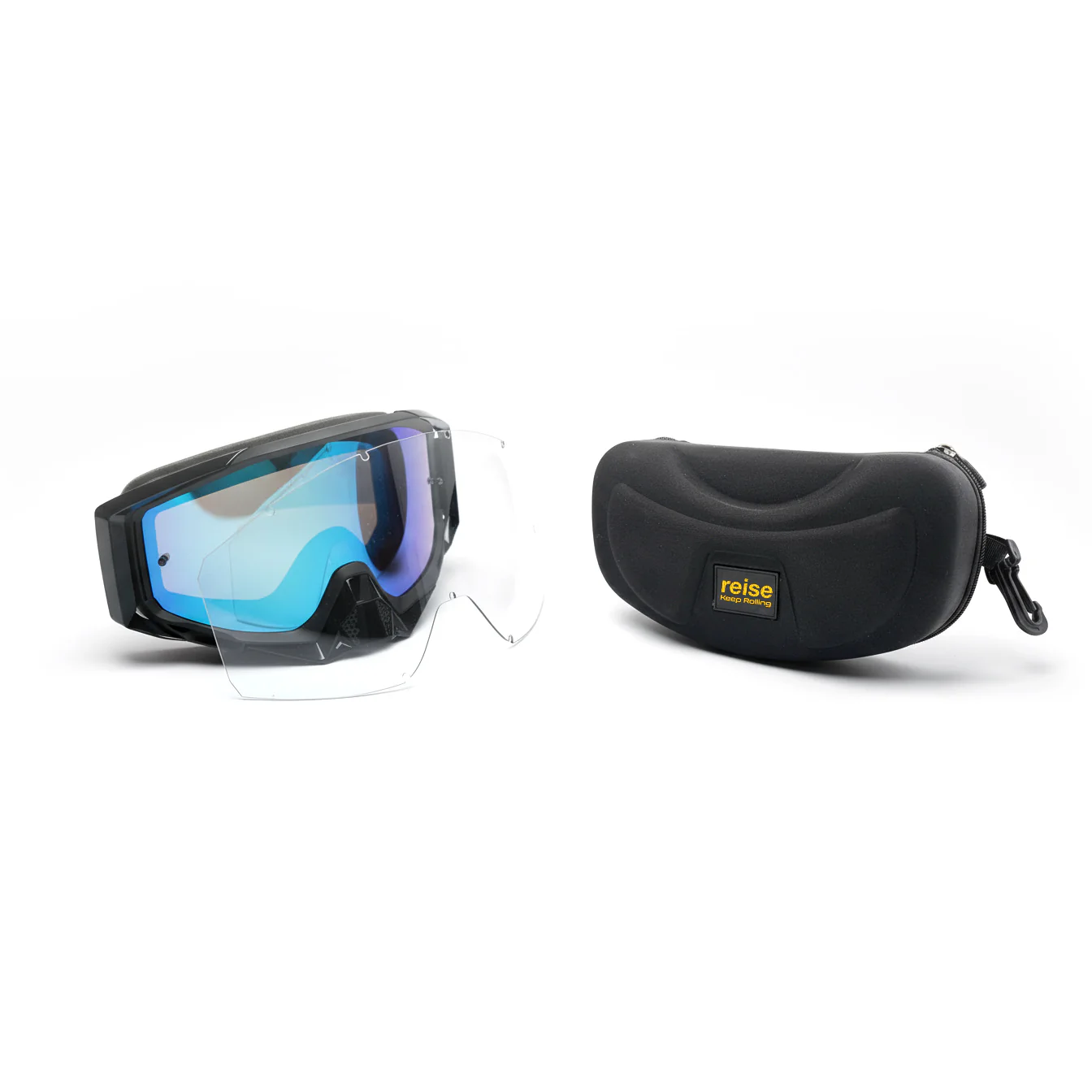 Revver - MX Goggles with UV Protection (Black) - Image 4