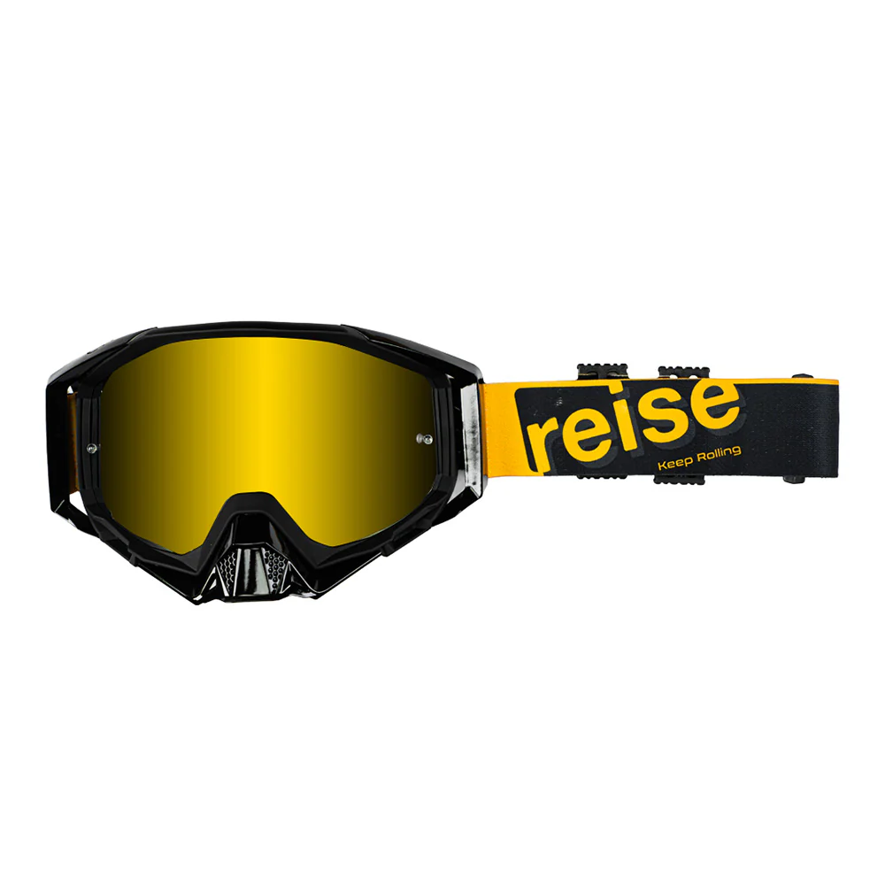 Revver - MX Goggles with UV Protection (Yellow)