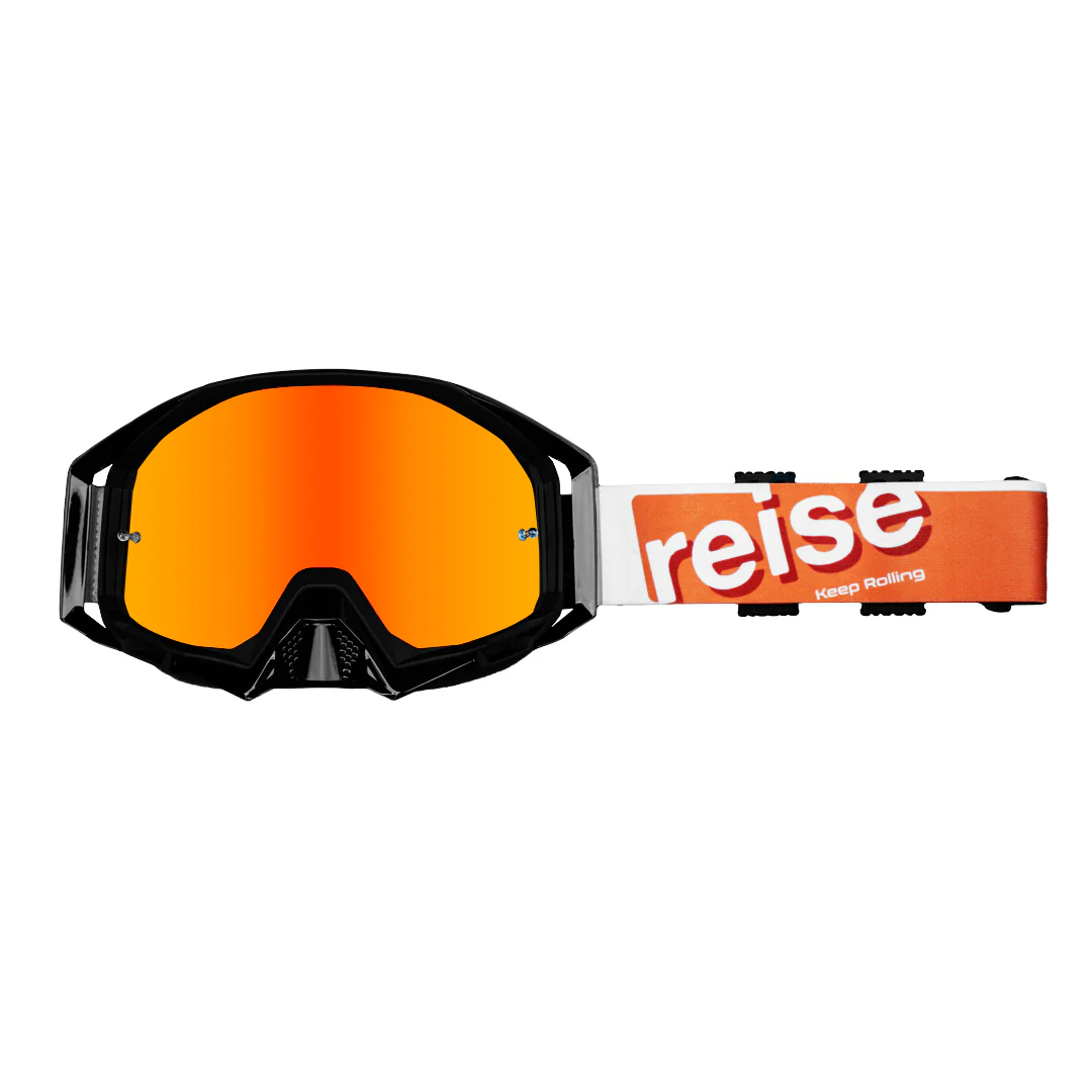Revver (Revo) - Anti Fog & Anti Scratch MX Goggles (Orange) - Image 2