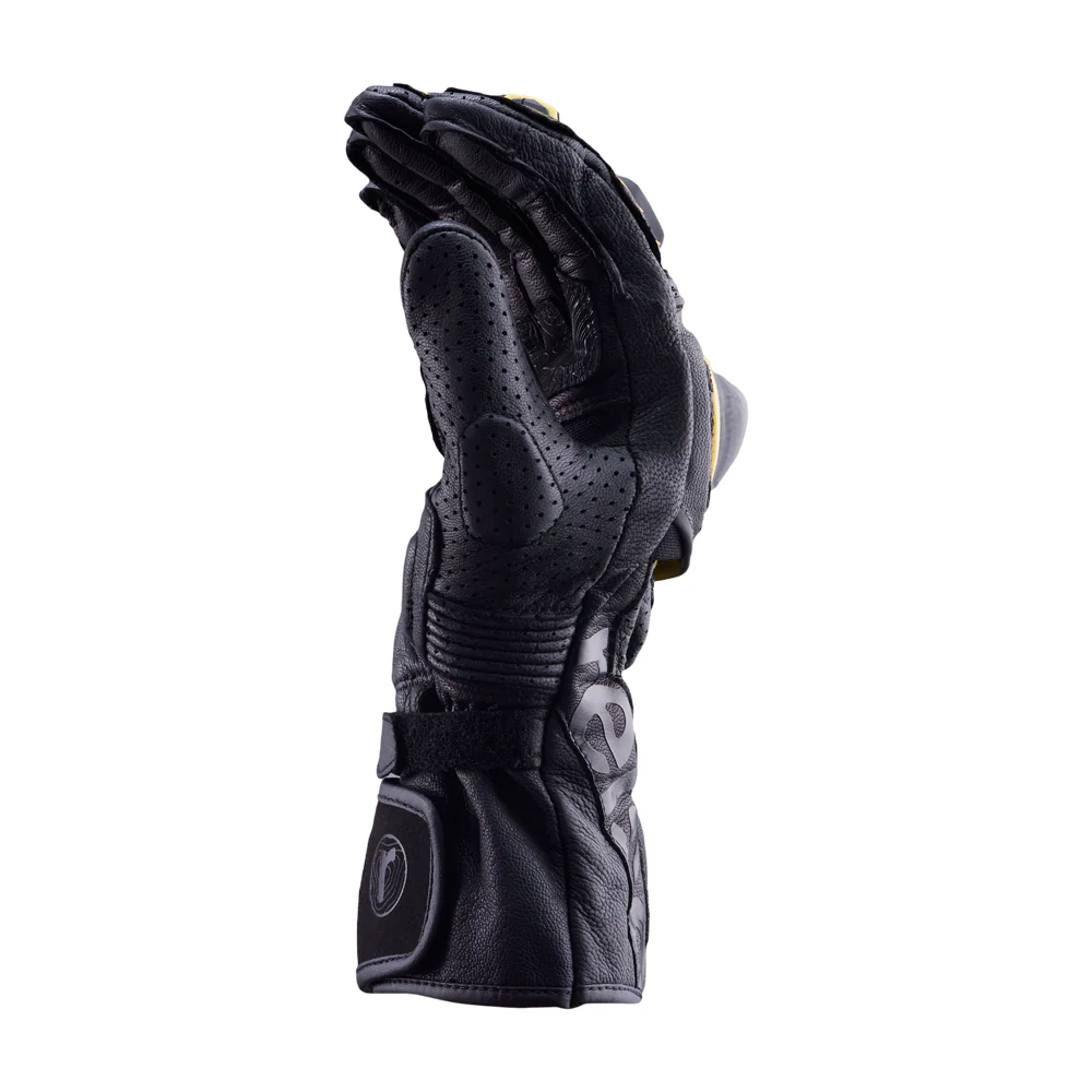 Rhodes - Full Gauntlet Touring Gloves (Yellow) - Image 5