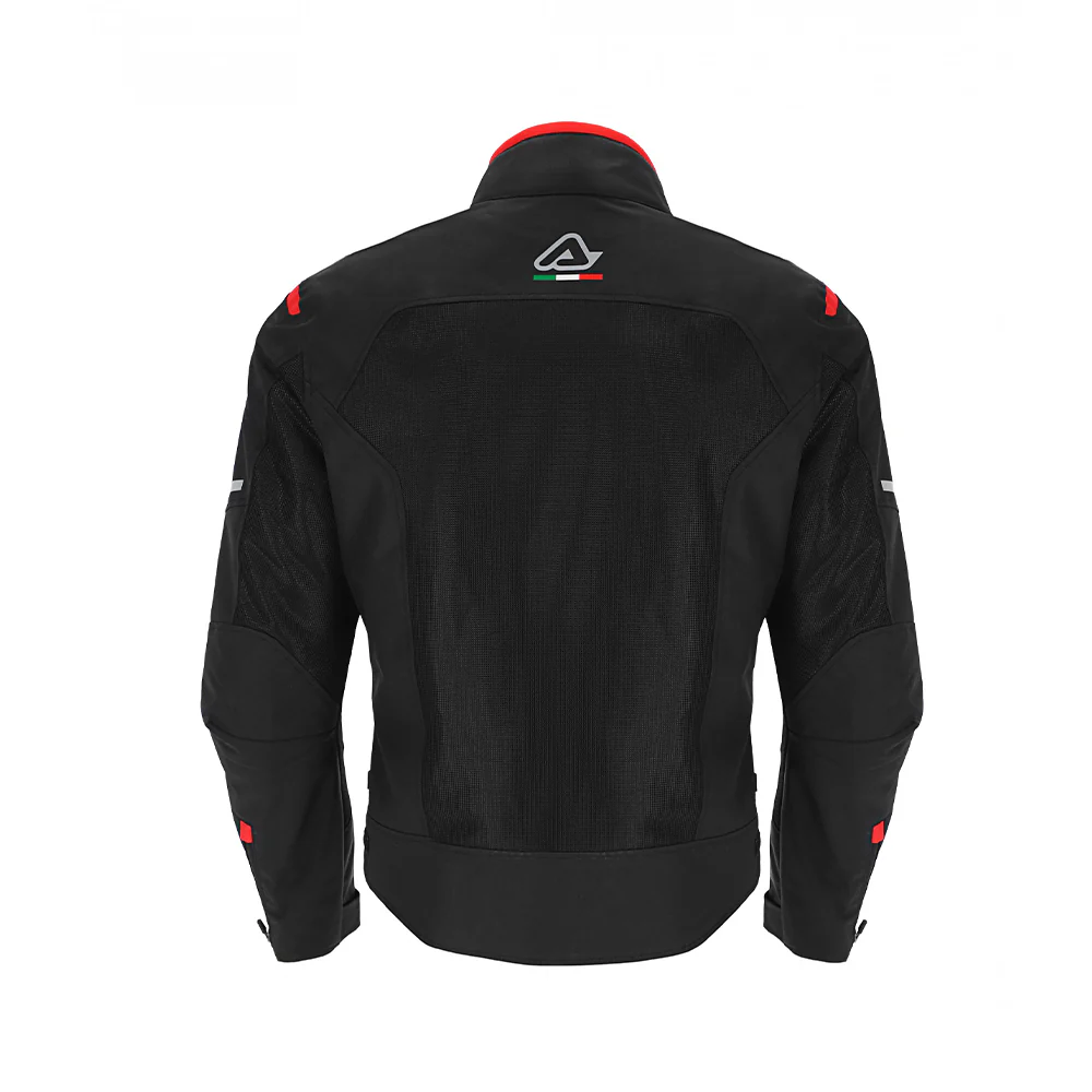 Ruby - All Weather Sport Riding Jacket (Black/Red) - Image 2