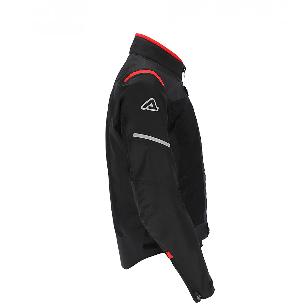 Ruby - All Weather Sport Riding Jacket (Black/Red) - Image 4