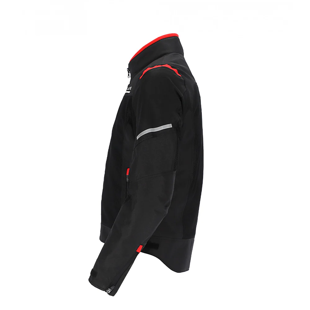 Ruby - All Weather Sport Riding Jacket (Black/Red) - Image 5
