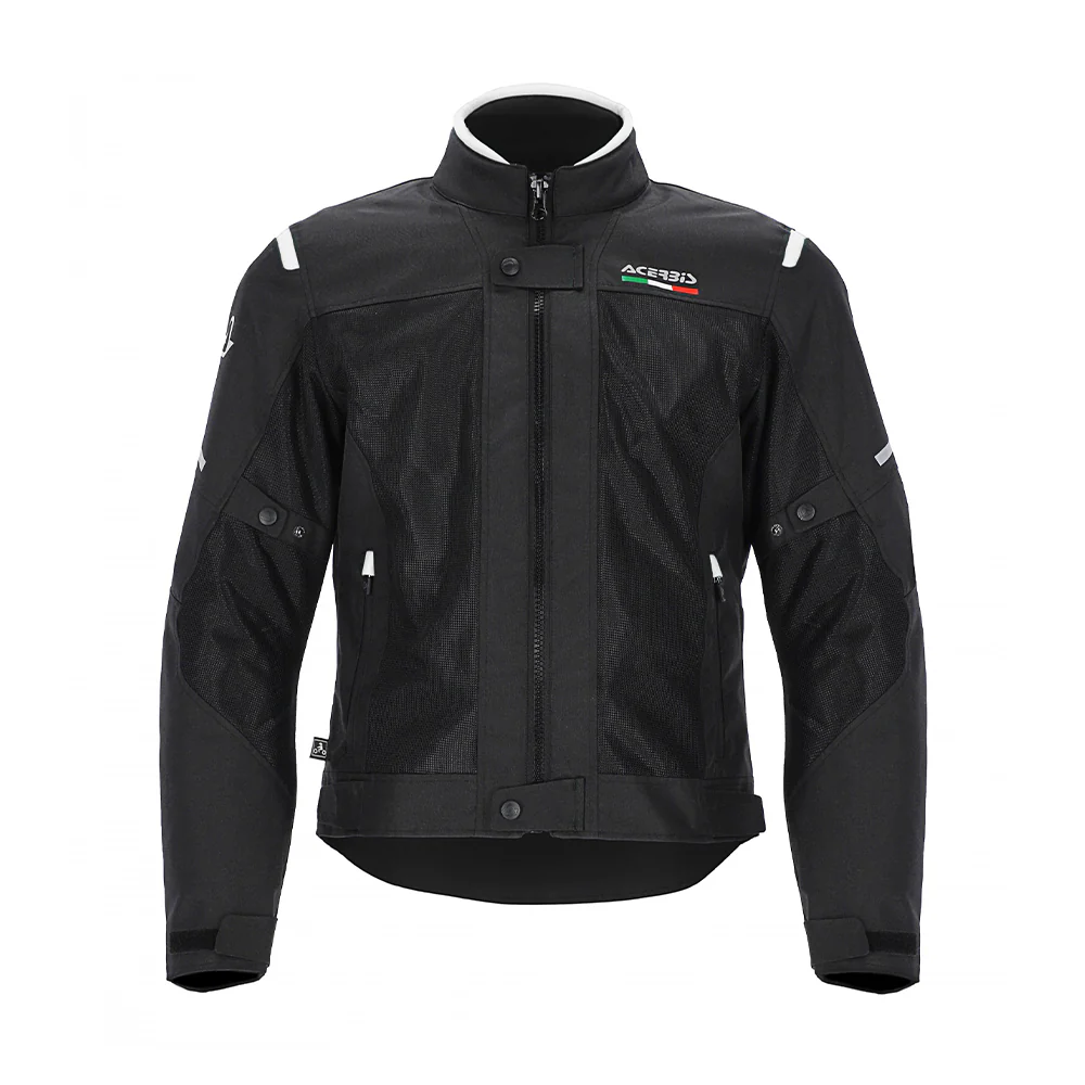Ruby - All Weather Sport Riding Jacket (Black/White)