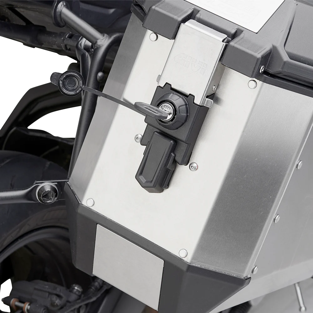 Side Pannier Set - 36L - Motorcycle Side Cases (Silver) - Image 3