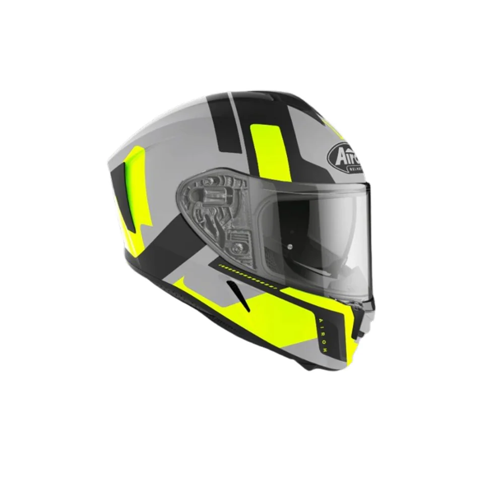 Spark Shogun - Motorcycle Riding Helmet (Matt Yellow) - Image 2