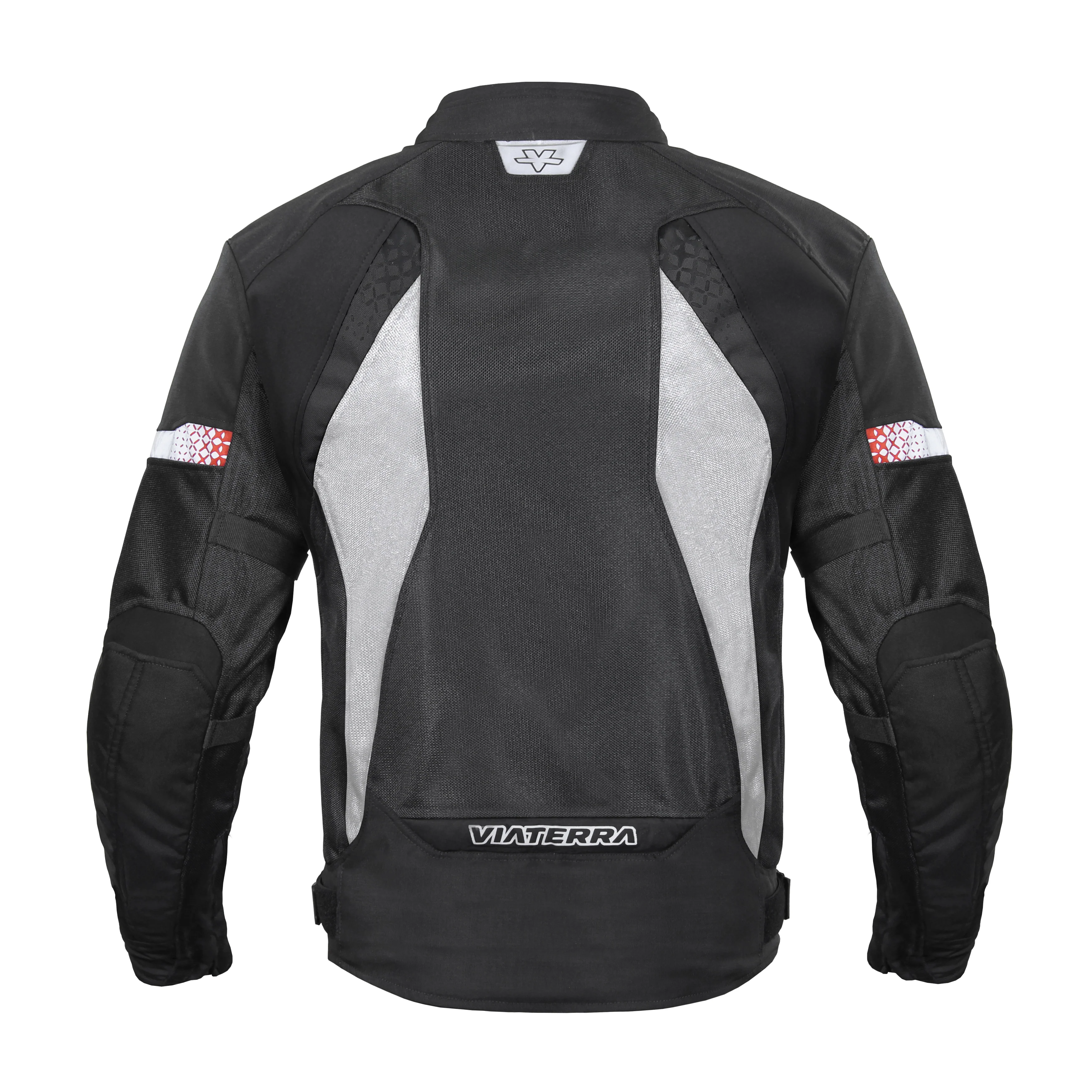Spencer - Street Mesh Motorcycle Riding Jacket (Black) - Image 2