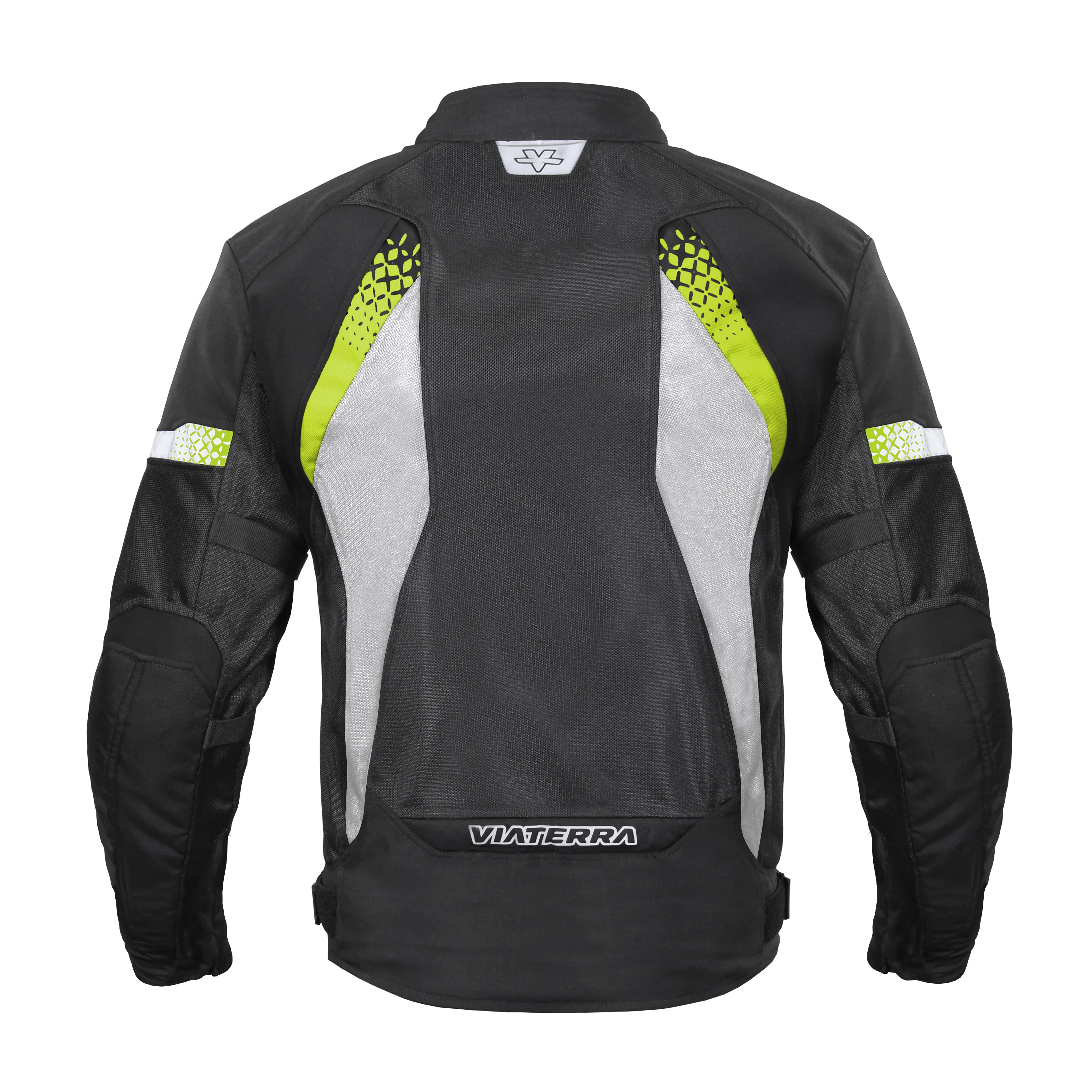 Spencer - Street Mesh Motorcycle Riding Jacket (Green) - Image 2