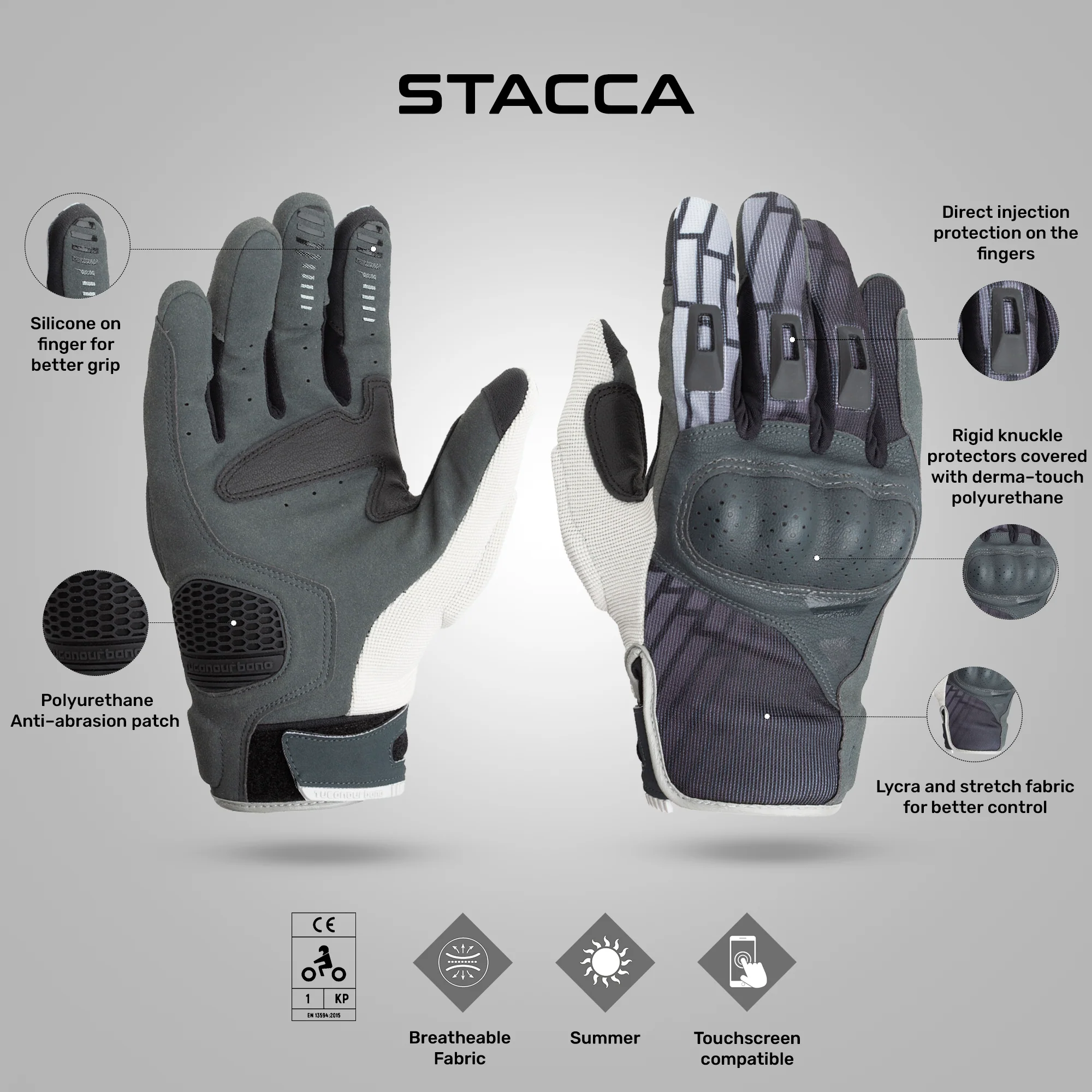 Stacca - Summer Riding Gloves - Image 2