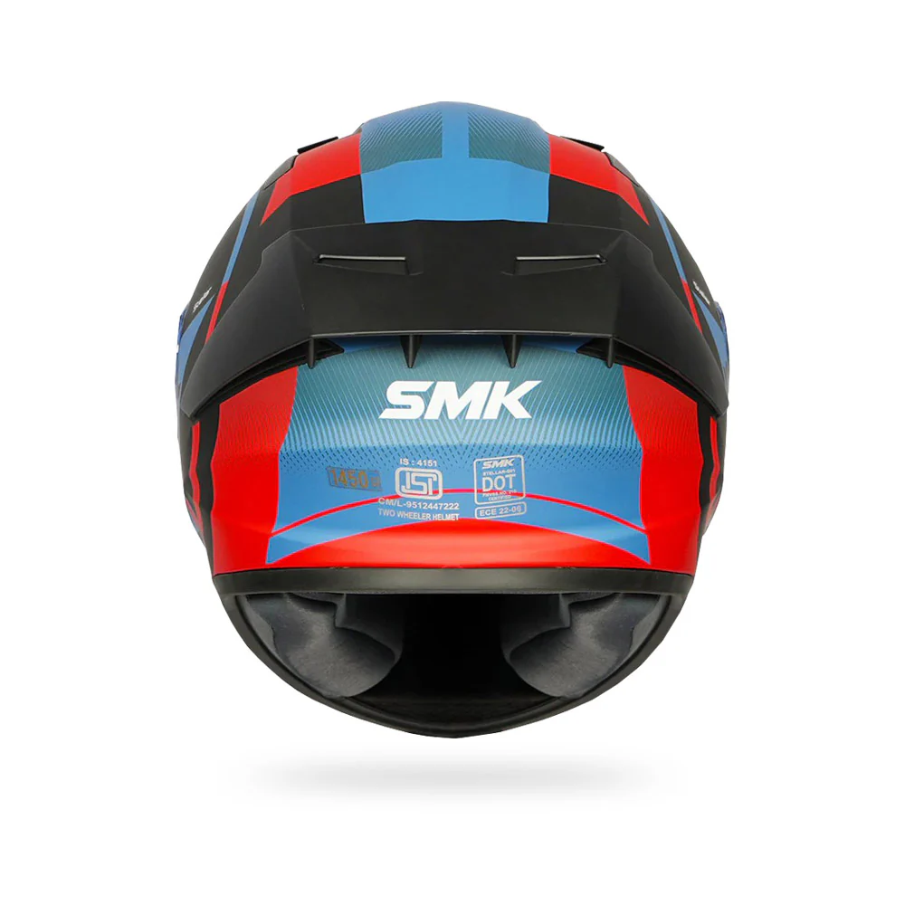 Stellar Faro GL236 - Motorcycle Riding Helmet (Gloss Black) - Image 11