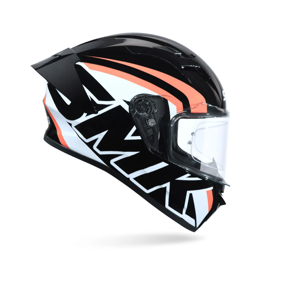 Stellar Stage MA217 - Motorcycle Riding Helmet (Matt Black) - Image 2