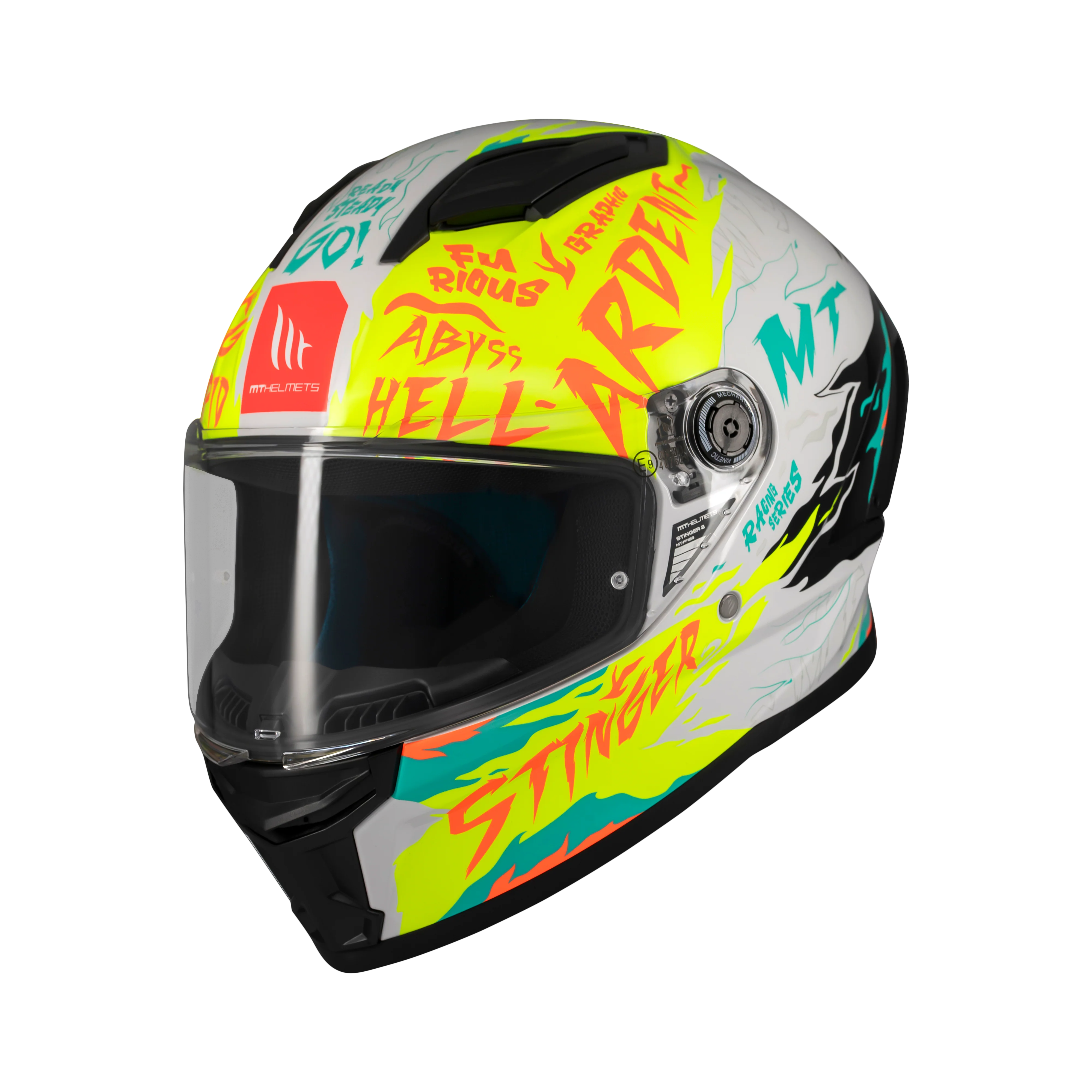 Stinger 2 Ardent A3 - Motorcycle Riding Helmet (Gloss ) - Image 6