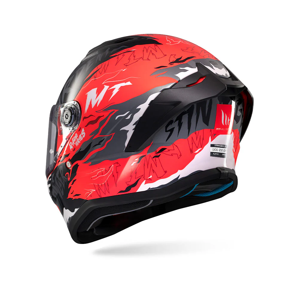 Stinger 2 Ardent C5 - Motorcycle Riding Helmet (Gloss ) - Image 8