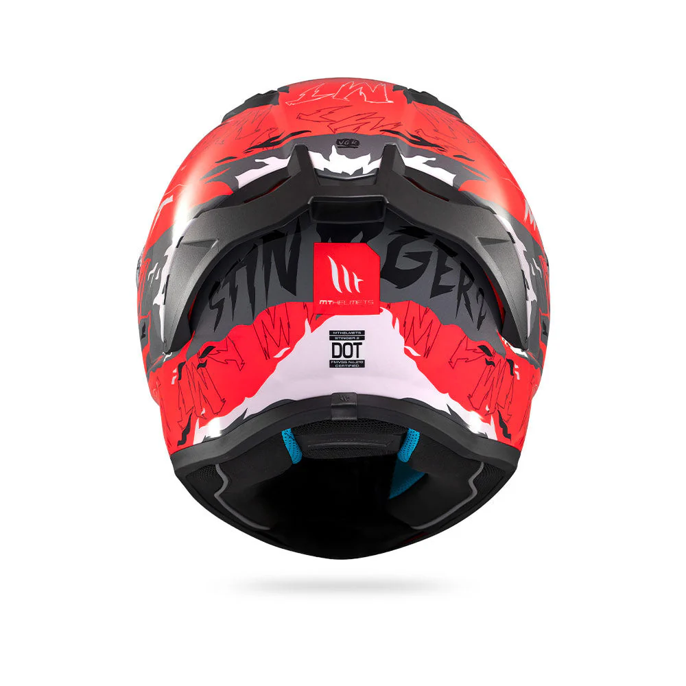 Stinger 2 Ardent C5 - Motorcycle Riding Helmet (Gloss ) - Image 9