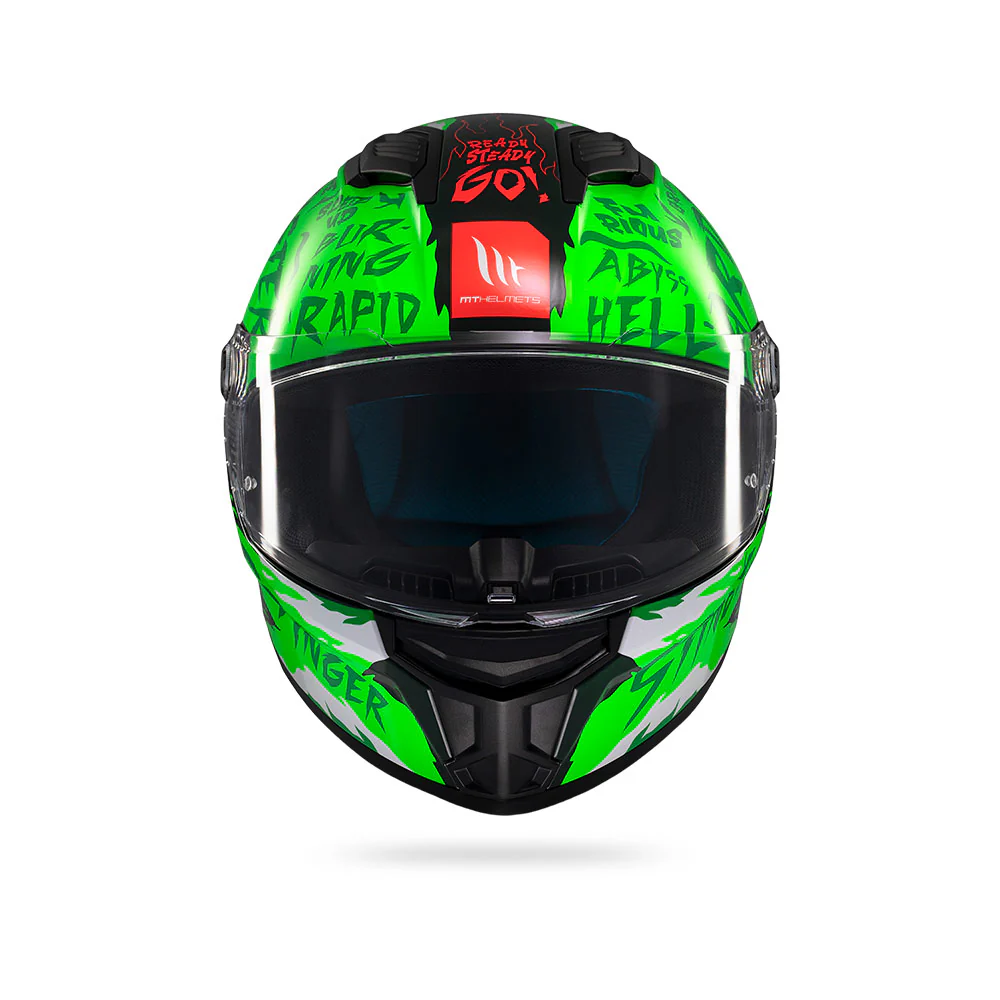 Stinger 2 Ardent C6 - Motorcycle Riding Helmet (Gloss) - Image 5