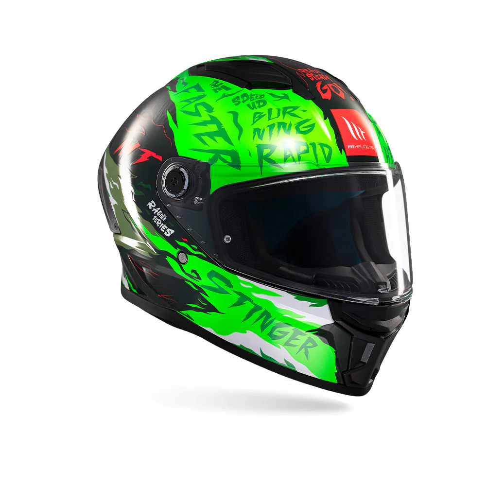 Stinger 2 Ardent C6 - Motorcycle Riding Helmet (Gloss) - Image 6