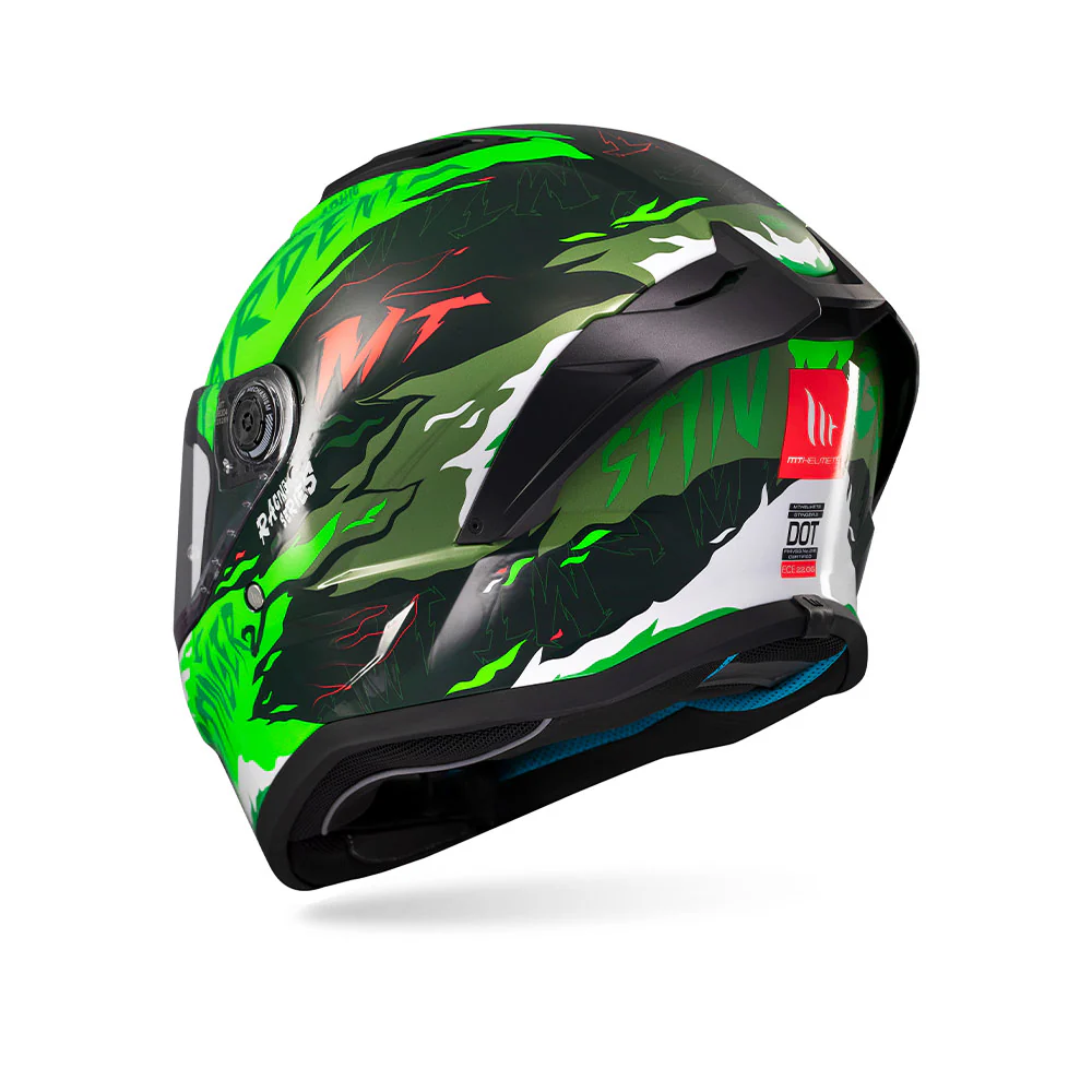 Stinger 2 Ardent C6 - Motorcycle Riding Helmet (Gloss) - Image 8