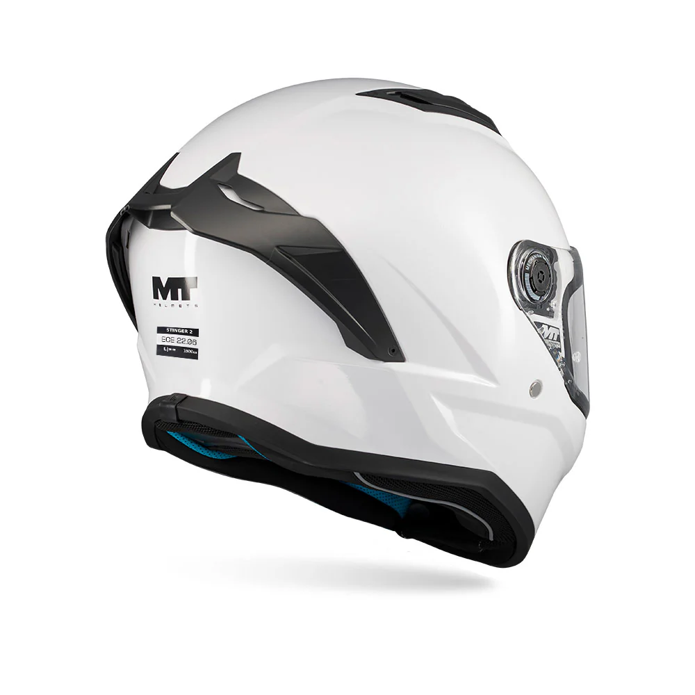 Stinger 2 Pure A0 - Motorcycle Riding Helmet (Gloss) - Image 6