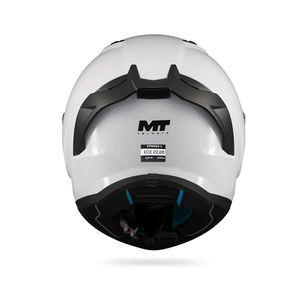 Stinger 2 Pure A0 - Motorcycle Riding Helmet (Gloss) - Image 7