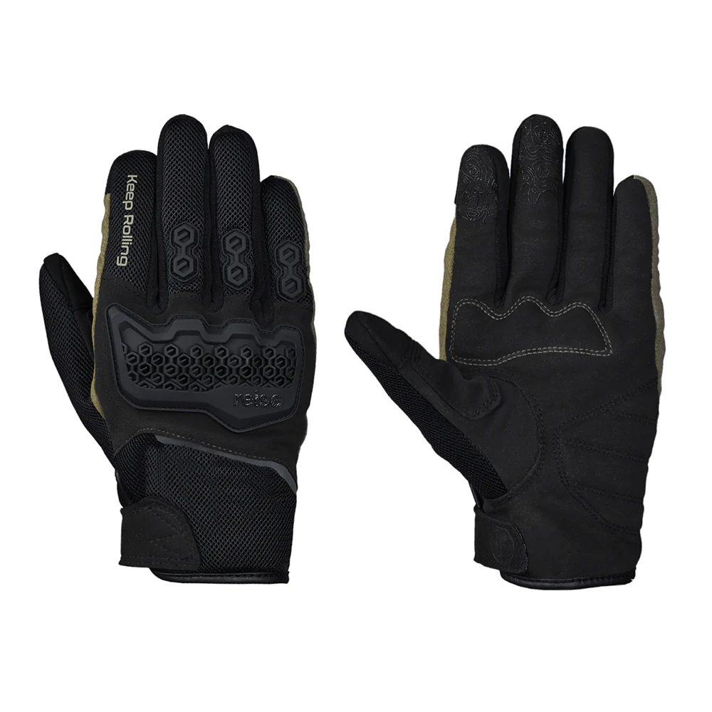 Strada - Urban Riding Gloves (Olive) - Image 3