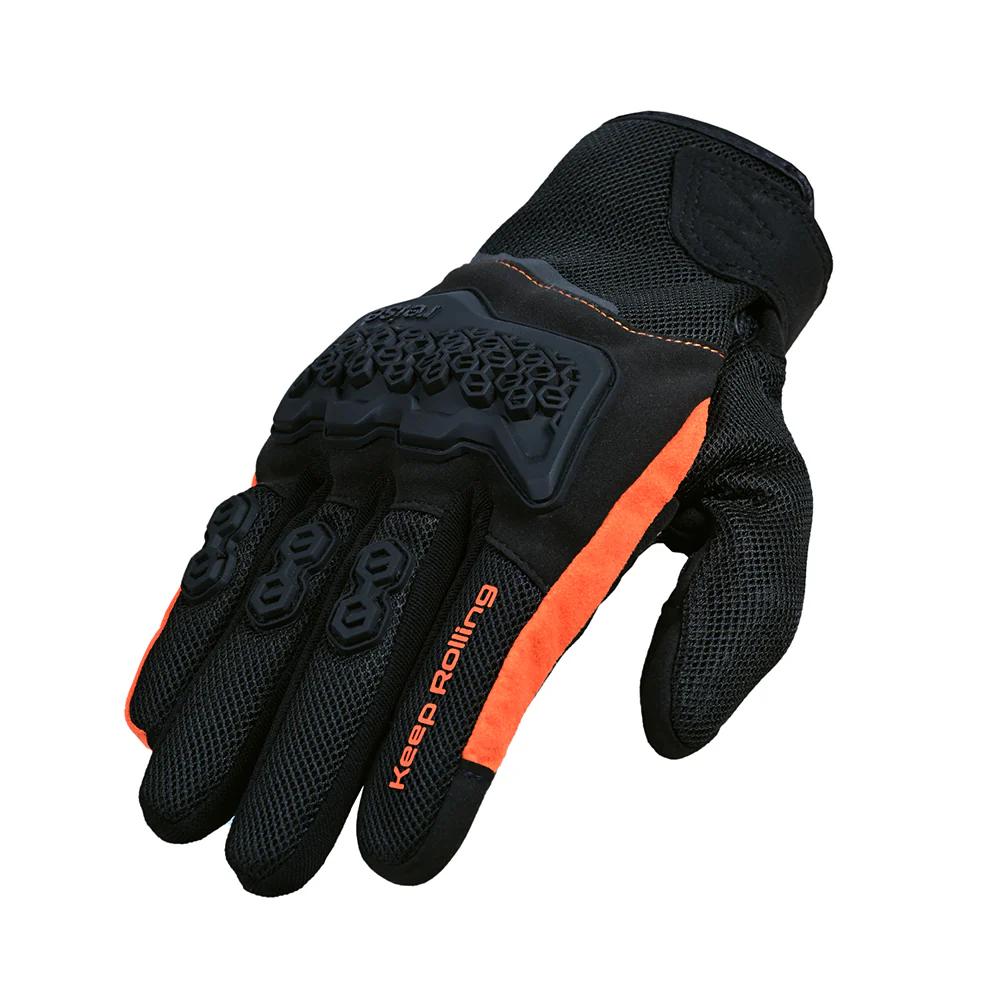 Strada - Urban Riding Gloves (Orange) - Image 10