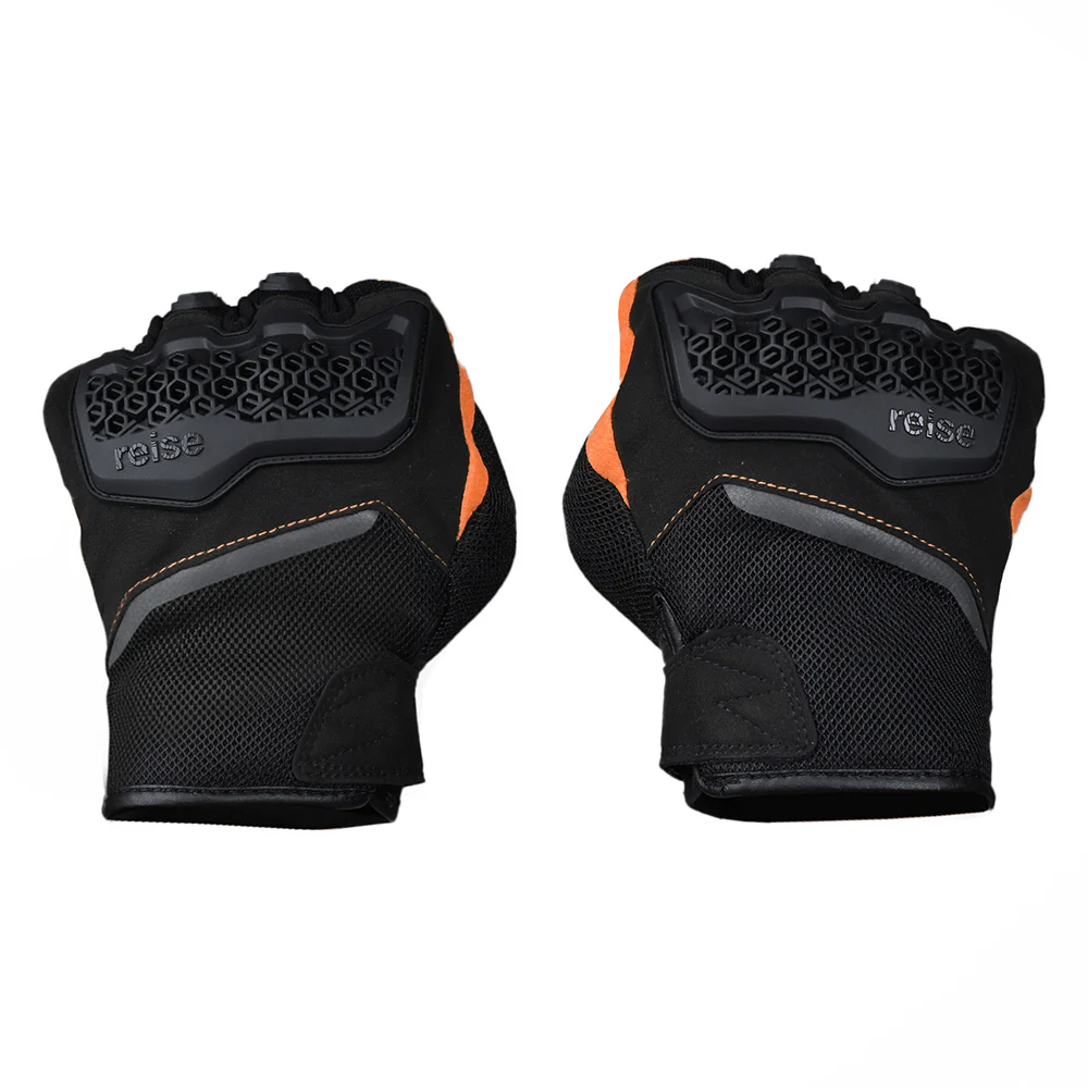 Strada - Urban Riding Gloves (Orange) - Image 2