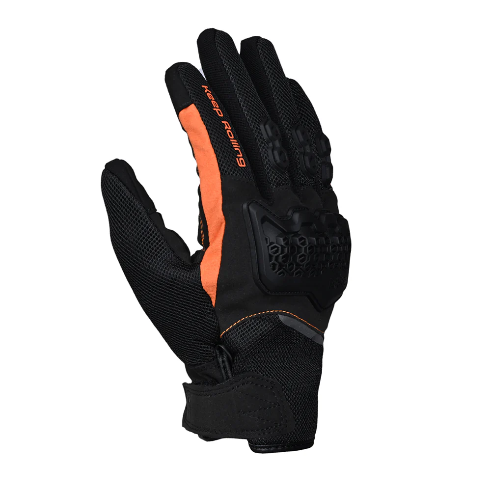 Strada - Urban Riding Gloves (Orange) - Image 8