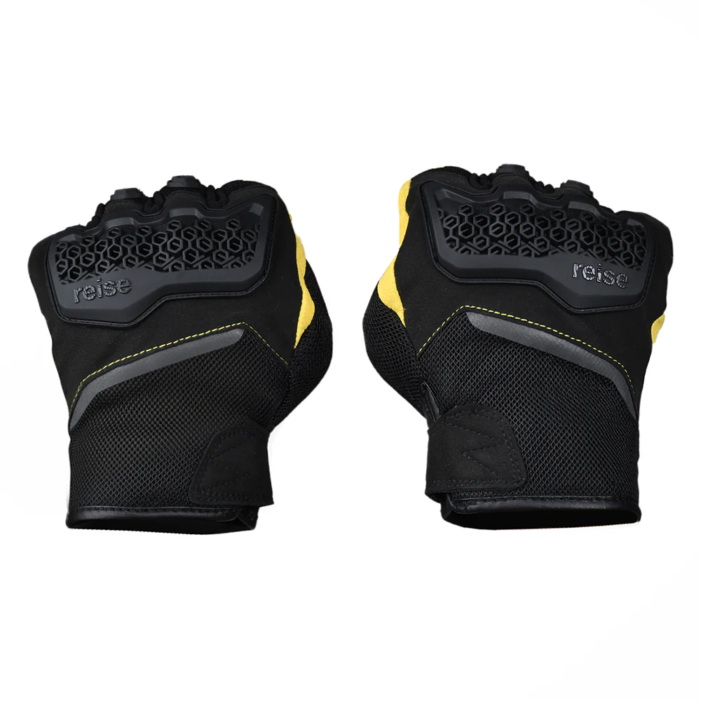 Strada - Urban Riding Gloves (Yellow) - Image 2