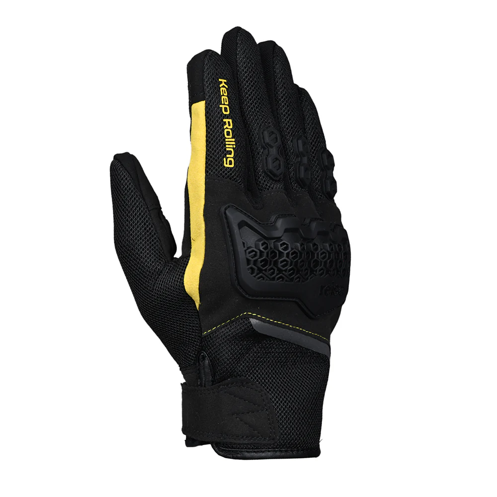 Strada - Urban Riding Gloves (Yellow) - Image 7