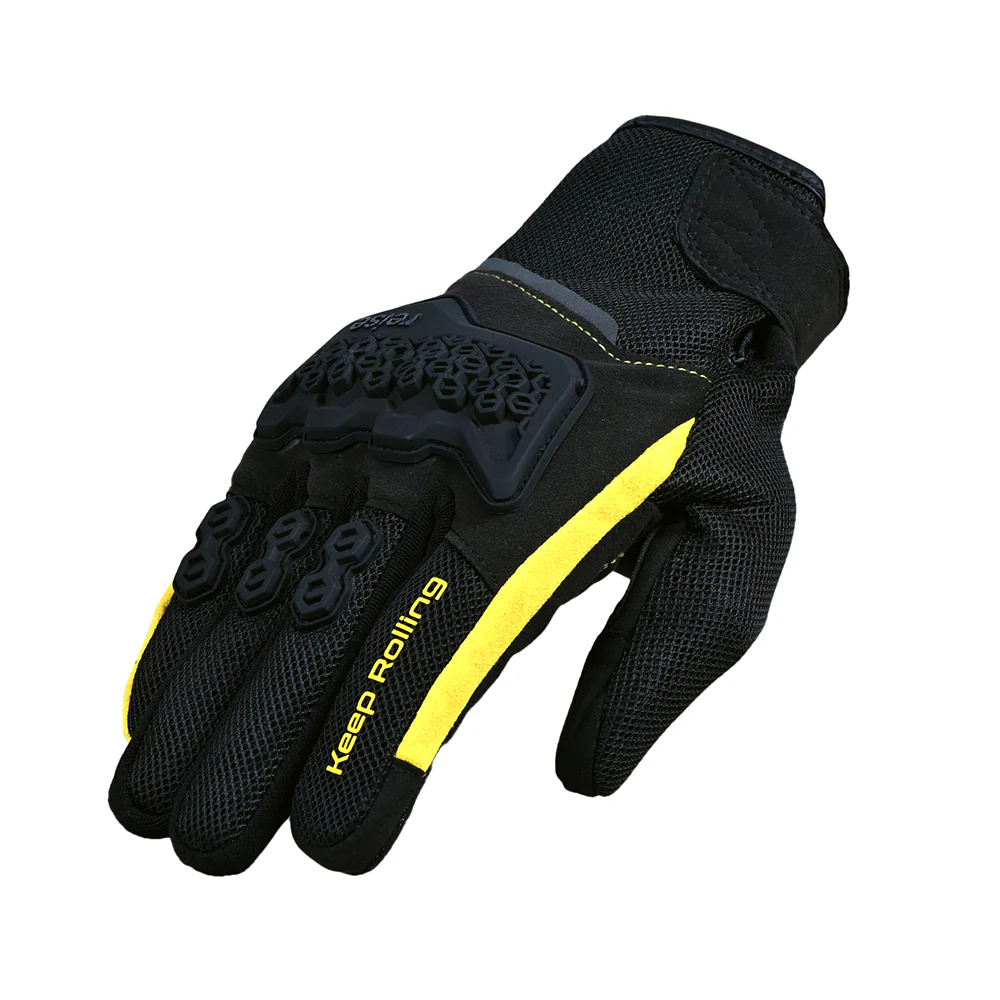 Strada - Urban Riding Gloves (Yellow) - Image 9