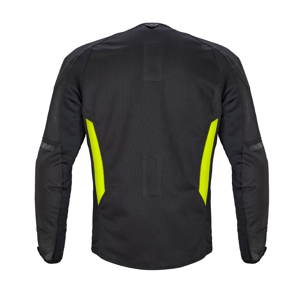 Super Net - Summer Riding Jacket (Black/Yellow) - Image 2