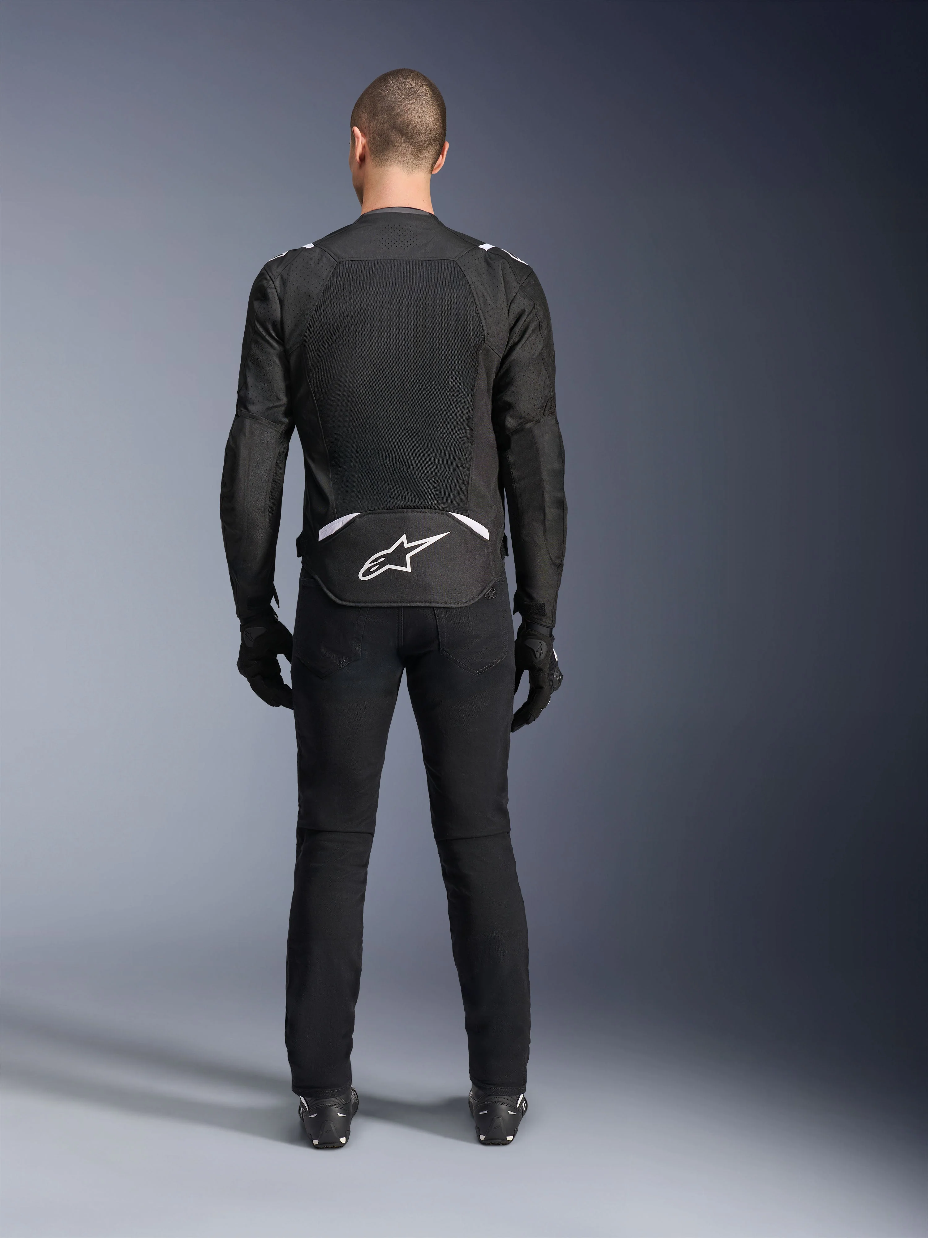 T-Sps Air V2 - Summer Riding Jacket (Black/White) - Image 6
