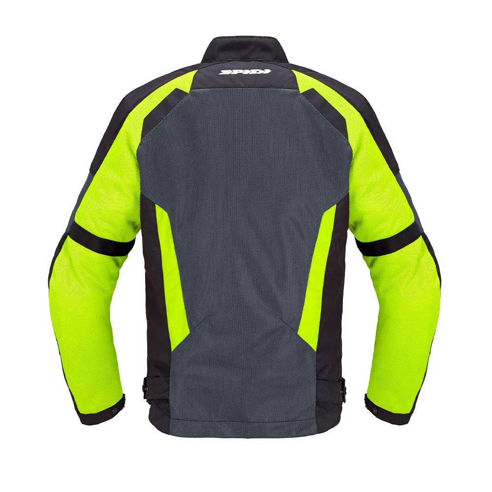 Tek Net - Summer Adventure Touring Jacket (Black/Yellow) - Image 2