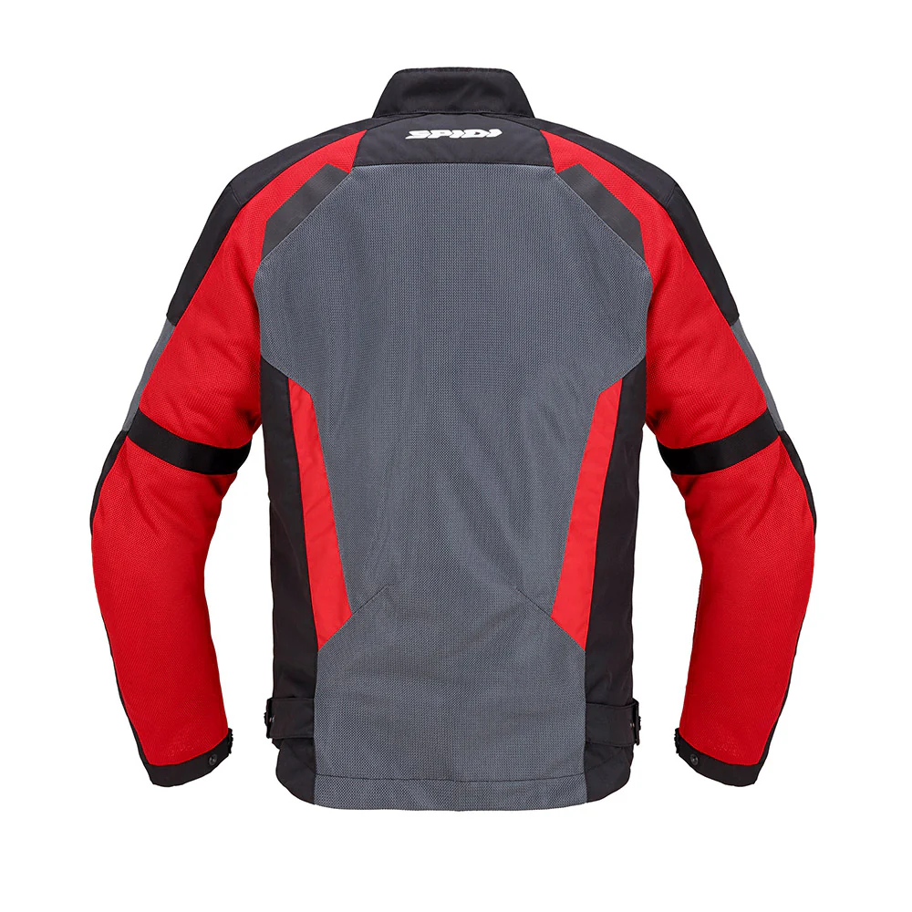 Tek Net - Summer Adventure Touring Jacket (Red) - Image 2