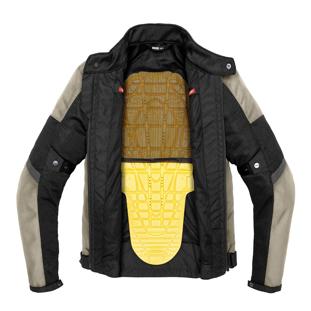 Tek Net - Summer Adventure Touring Jacket (Sand) - Image 3
