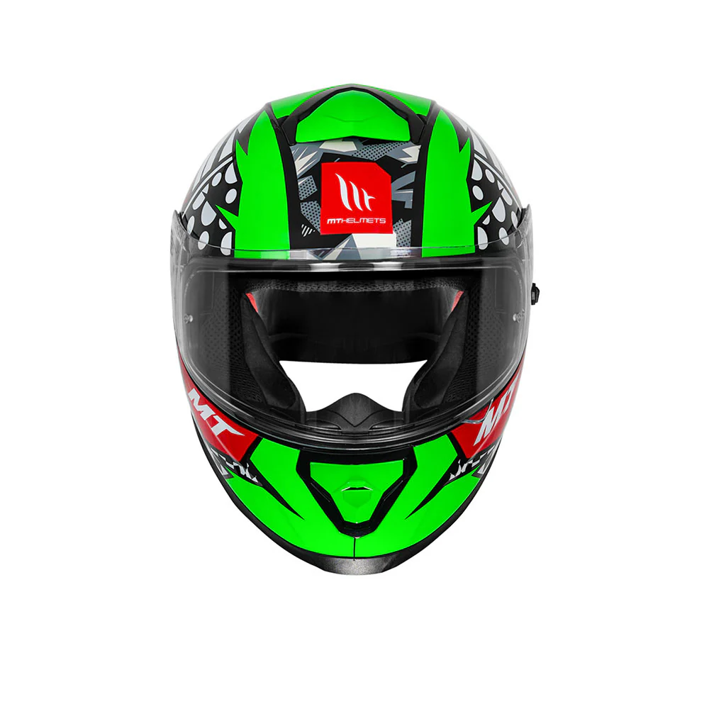Thunder 3 SV Pro Sergio Garcia - Motorcycle Riding Helmet (Gloss Green/White) - Image 3